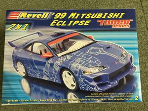 Revell 1/25 '99 MITSUBISHI ECLIPSE Tuner SERIES 2'N1 未組立 三菱エクリプス D32A