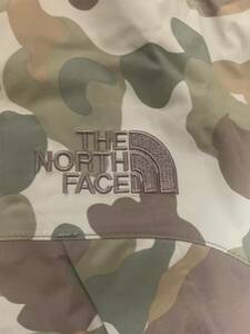 最終出品 THE NORTH FACE JACKET ナイロン 迷彩柄 ヌプシ ノースフェイス