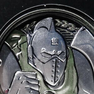  Kinnikuman : medal collection the first times limitation [ serial NO]/ silver man original work ( platinum medal )