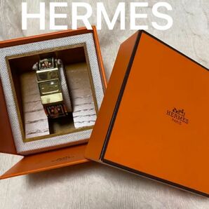 HERMES エルメス ロケ 宝焼き バングル 時計　ウォッチ