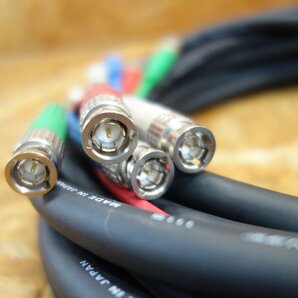 ◎CANARE ( カナレ ) / V4-3C BNC-BNCケーブル 10m 75Ω Coaxial Cable/同軸ケーブル・ブラック 中古◎C46の画像2