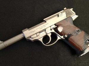 ライター　WALTHER　ワルサー　ピストル型　モデルガン　ガンライター (22_10502_12)