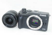 ★良品★Canon キャノン EOS M6 EF-M 15-45 IS STM レンズキット ブラック 人気のミラーレスカメラ♪/5263888_画像6