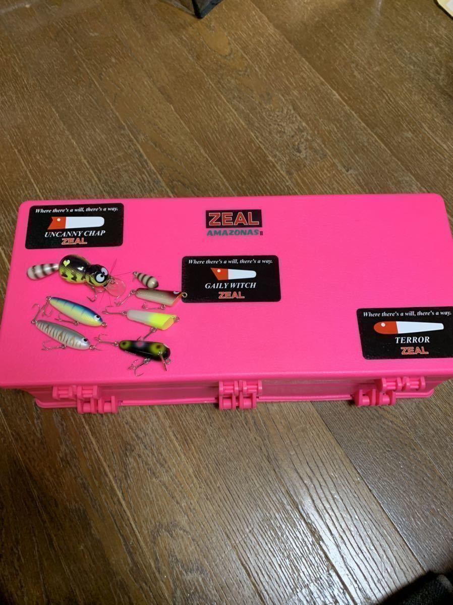 ZEAL ズィール アマゾンボックス タックルボックス 両開き ☆ アライ