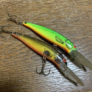 オールド BOMBER LongA ( ボーマー ロングA )希少 オールド 14A ☆ ロングA ディープ ダイビング DEEP LONG-A 14A 2個セット売り。の画像2