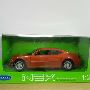 ■ WELLYウェリー（京商）『NEX MODELS 1/24 Dodge Charger R/T オレンジ ダッジチャージャーデイトナ モデルミニカー』の画像6