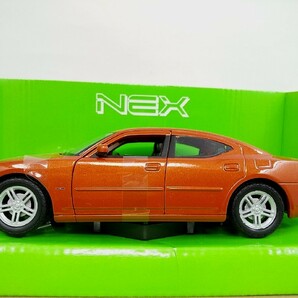 ■ WELLYウェリー（京商）『NEX MODELS 1/24 Dodge Charger R/T オレンジ ダッジチャージャーデイトナ モデルミニカー』の画像1