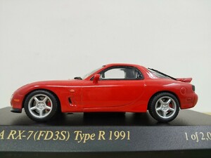 ■ 京商 ハウザック K03701R 1/43 マツダ RX-7 Type-R (FD3S) レッド モデルミニカー　希少モデル