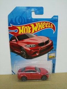 ■ HOTWHEELSホットウィール FACTORY FRESH 1/64 2016 BMW M2 赤 ミニカー