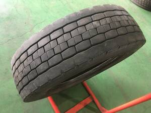 x253-3-5 ☆265/60R22.5 中古1本♪ ダンロップ SP680 2018年製 残溝11ｍｍ　k60