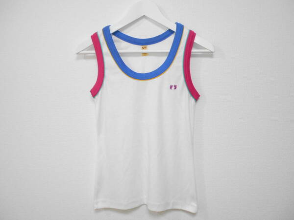 即決S 80s レディース HANG TEN ハンテン サーフ タンクトップ OLD SURF VINTAGE USA製