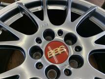 §鍛造!BBS RE-V RE066 18X8J+48 120-5HハブΦ72.6ｍｍ ホイールのみ4本 BMW 1シリーズ(E87/E82/F20)/2シリーズ(F22/F23)/MINI R60/R61_画像3