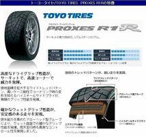 【即納】新品 国産4本 215/45ZR17 87W(215/45-17)23年製～ TOYO PROXES R1R(トーヨー プロクセス)86/カローラスポーツ/カローラツーリング_画像8