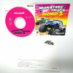 【同梱OK】 Microsoft Monster Truck Madness 2 ■ モンスタートラックマッドネス 2 ■ Windows ■ レトロゲームソフト