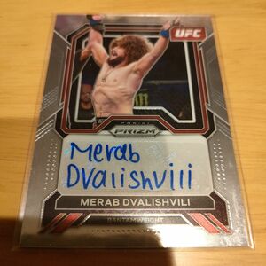 UFC 　メラブ ドバリシビリ Merab Dvalishvili　サイン カード