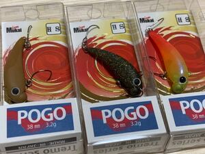 トレモポゴ POGO 電撃カラシ　ニンジャ　ブルパレッドパール　maniac'sオリカラ ムカイ　ボトムクランク　菅釣り　シャインライド　