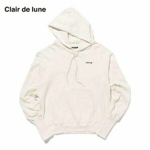 【新品未使用】Clair de luna Hoodie white Mサイズ