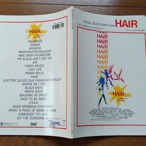 ピアノ弾き語り譜★ヘアー ミュージカル Vocal Selections from Hair ガルト・マクダーモット Galt MacDermot ジェームズ・ラド James Radoの画像2