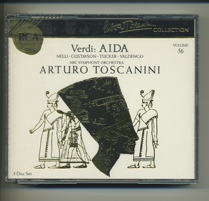 未開封CD★トスカニーニ ヴェルディ 歌劇 アイーダ (全曲) 1949 NBC交響楽団 56 ヘルヴァ・ネルリ エヴァ・ギュスターブソン ヴァルデンゴ