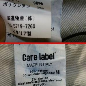 SLACK352 スラックス デニム ジーンズ イタリア製 Care label ケアレーベル SIZE:29 送料1000円～の画像10