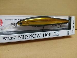 ダイワ スティーズミノー１１０Ｆ ＭＲ シャンパンキンクロ Daiwa STEEZ MINNOW 110 mm/13.8g・MRミドルランナー・潜行1.7m 定型外120円可