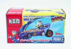 新品 ミッキーマウスとロードレーサーズ トミカ MRR-02 ダック・クルーザー ドナルドダック