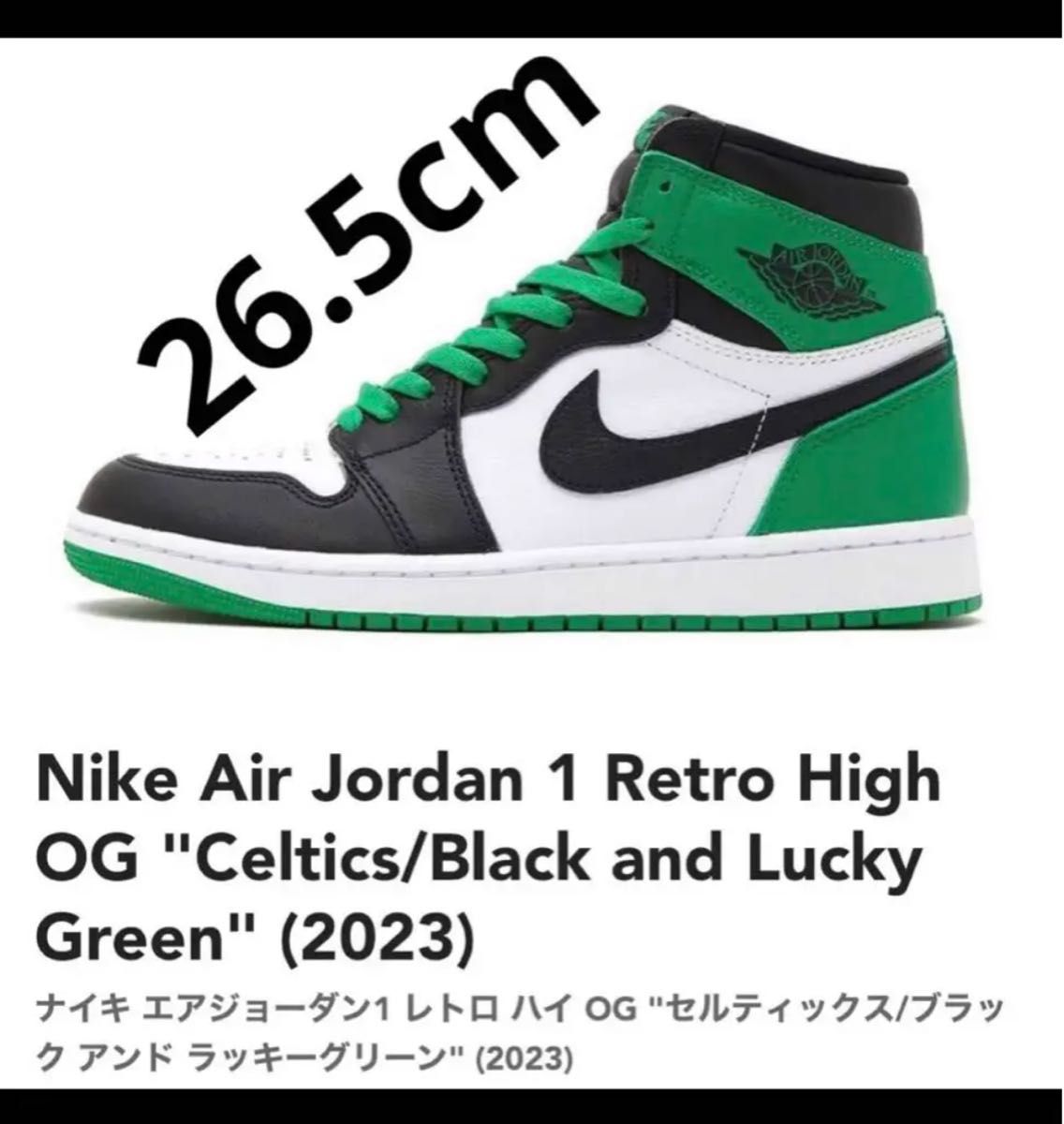 Nike GS Air Jordan 1 Retro High OG "Celtics ラッキーグリーン エア