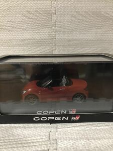 1/30 トヨタ 新型コペン GR スポーツ COPEN GR カラーサンプル ミニカー 非売品 マタドールレッドパール