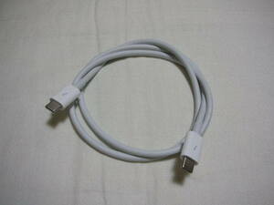* secondhand goods apple Apple Thunderbolt3 Thunderbolt USB-C cable 80 cm*0.8 m TYPE-C