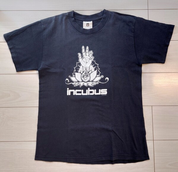 送料無料 incubus Tシャツ 2000 ミスプリ? M インキュバス USED 古着/(検)rage against the machine korn slipknot