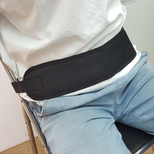 [ black wheelchair for safety belt ] wheelchair seat belt fixation belt nursing articles .... prevention ventilation free size going out seniours 