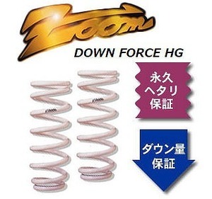 ズーム ダウンフォースHG ローダウンサスペンション ZTO151007RHG 入数：リア左右 トヨタ レジアスエース LH140G 2L 2WD ディーゼル 2400cc