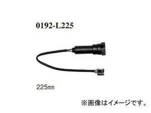 ディクセル ブレーキパッドセンサー 0192-L225 フロント アウディ 200 クワトロ 2.1/2.2 16V TURBO Fr.ATE 1985年01月～1991年12月