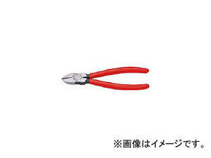 クニペックス 電工ニッパー 180mm 7001-180(4468490)