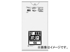 サニパック L-93Lシリーズ 90L透明 L-93-CL(7555075) 入数：1冊(10枚)