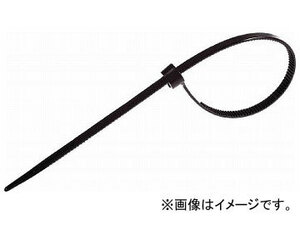 SapiSelco ケーブルタイ 3.5mm×360mm 最大結束104mm クロ NYL.3.2126(8190191) 入数：1袋(100本)