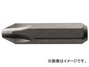 トラスコ中山 インパクトドライバー用ビット +3×80 8mm六角軸 TID-3-80(8191799)