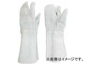 ミドリ安全 溶接用 牛床革手袋 3本指 MT-106-3P(8192529)