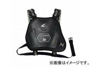 コミネKOMINE バイク用 CEレベル2チェストアーマー ブラック SK-808 1119 CE規格レベル2 プロテクター