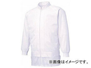 サンエス 男女共用混入だいきらい長袖ジャケット M ホワイト FX70971R-M-C11(7955341)