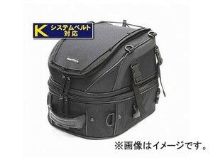 タナックス Wデッキシートバッグ ブラック 260(H)Ｘ270(W)Ｘ340(D)mm (最小時)～360(H)Ｘ270(W)Ｘ340(D)mm (最大時) MFK-139 2輪