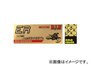 D.I.D EXCLUSIVE RACING ノンシールチェーン ゴールド 120L 520ERT3 カワサキ KDX200R D 200cc 2輪