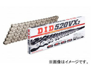 D.I.D VXシリーズ シールチェーン シルバー 134L 428VX ヤマハ TT250R レイド（4YG3/4YG5） 250cc 1994年～1995年 2輪