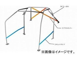 オクヤマ ロールバー 736 421 1 スチール ダッシュボード貫通 10P No.20 2名 マツダ デミオ DE5FS 5ドア ノーマルルーフ