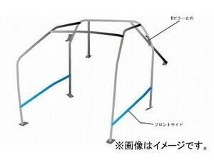 オクヤマ ロールバー 721 055 1 スチール ダッシュボード貫通 8P No.8 2名 トヨタ 86 ZN6 内装付車用 3ドア ノーマルルーフ