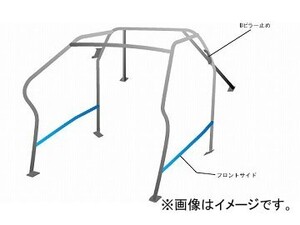 オクヤマ ロールバー 721 329 0 スチール ダッシュボード逃げ 8P No.8 2名 ミツビシ ランサーEvo X CZ4A 4ドア ノーマルルーフ