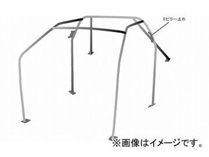 オクヤマ ロールバー 709 114 1 スチール ダッシュボード貫通 6P No.5 2名 ニッサン シルビア S15 2ドア ノーマルルーフ