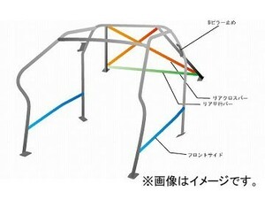 オクヤマ ロールバー 739 421 0 スチール ダッシュボード逃げ 11P No.14 2名 マツダ デミオ DE5FS 5ドア ノーマルルーフ