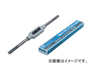 ライト精機 タップハンドル 鉄製 パック品 呼び：5(#00) 全長（mm）：9