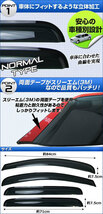 サイドバイザー スズキ アルト(ヨーロッパ仕様車専用)/セレリオ/Aスター HA25 2009年04月～2014年02月 入数：1セット(4枚) AP-SVTH-SU27_画像2